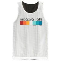 Vintage Niagara Falls New York Retro Design Mesh Reversible Basketball Jersey Tank