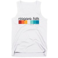 Vintage Niagara Falls New York Retro Design Tank Top