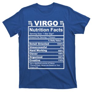 Virgo Nutrition Facts Gift T-Shirt