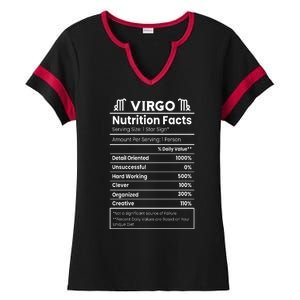 Virgo Nutrition Facts Horoscope Ladies Halftime Notch Neck Tee