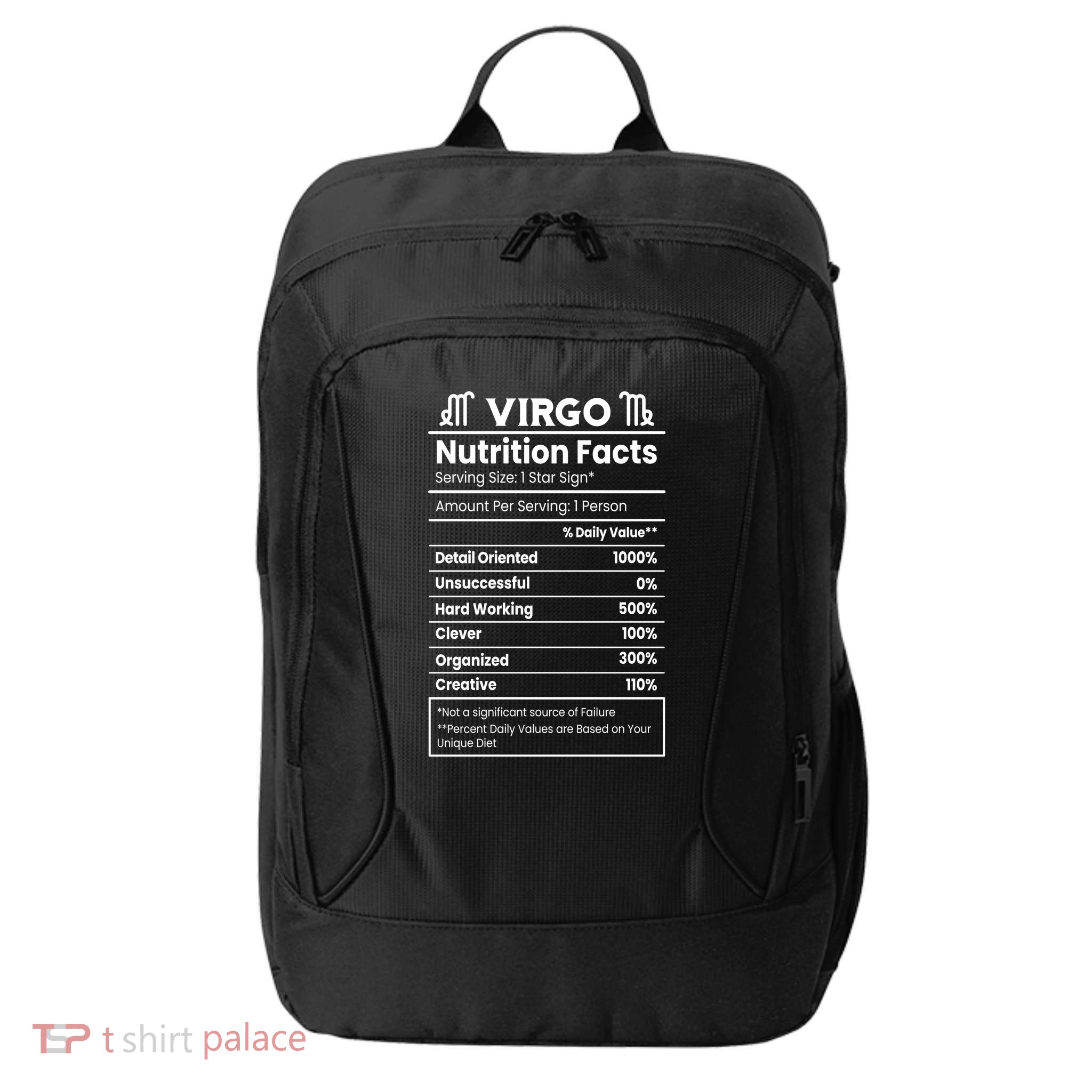 Virgo Nutrition Facts Horoscope City Backpack