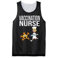 Vaccination Nurse Funny Vaccinated Virus Vaccinator Gift Mesh Reversible Basketball Jersey Tank