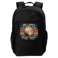 Vintage Never Forget Pluto Daily Commute Backpack