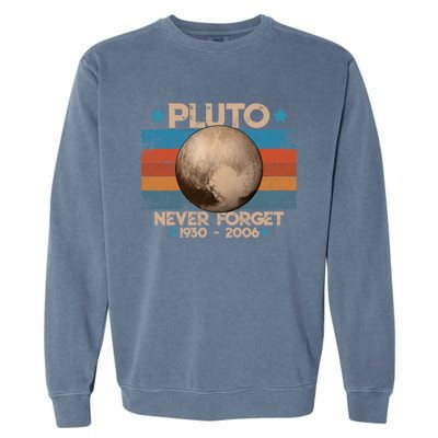 Vintage Never Forget Pluto Garment-Dyed Sweatshirt