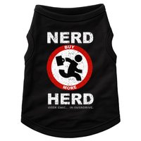Vintage Nerd Herd Geek Chic In Overdrive Doggie Tank