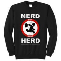 Vintage Nerd Herd Geek Chic In Overdrive Sweatshirt