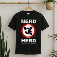 Vintage Nerd Herd Geek Chic In Overdrive T-Shirt