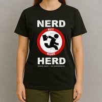 Vintage Nerd Herd Geek Chic In Overdrive T-Shirt