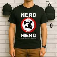Vintage Nerd Herd Geek Chic In Overdrive T-Shirt