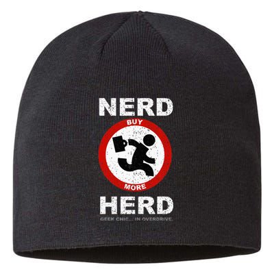 Vintage Nerd Herd Geek Chic In Overdrive Sustainable Beanie