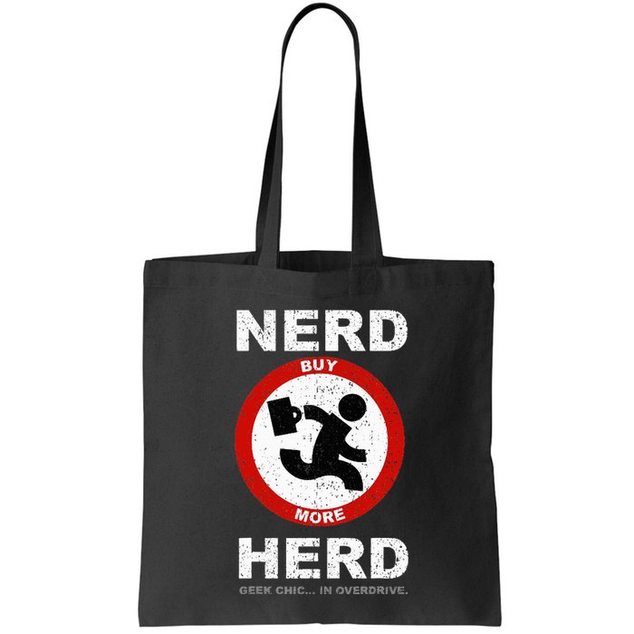 Vintage Nerd Herd Geek Chic In Overdrive Bag