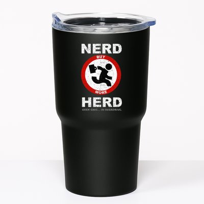 Vintage Nerd Herd Geek Chic In Overdrive Tumbler