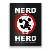 Vintage Nerd Herd Geek Chic In Overdrive Poster