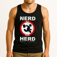 Vintage Nerd Herd Geek Chic In Overdrive Tank Top
