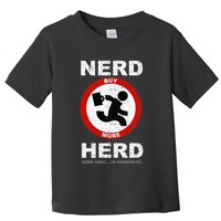 Vintage Nerd Herd Geek Chic In Overdrive Toddler T-Shirt
