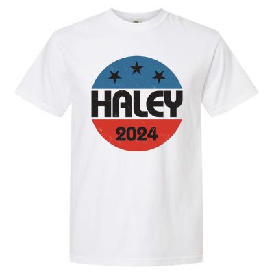 Vintage Nikki Haley For President 2024 Election Garment-Dyed Heavyweight T-Shirt