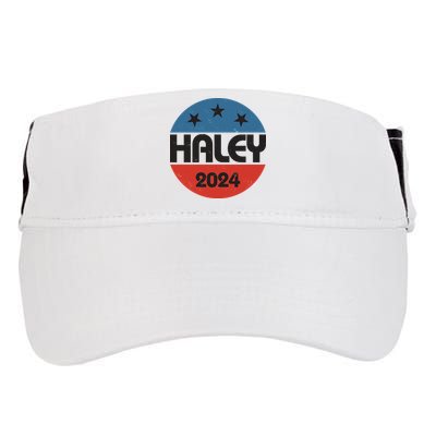 Vintage Nikki Haley For President 2024 Election Adult Drive Performance Visor