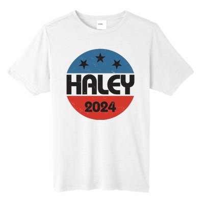 Vintage Nikki Haley For President 2024 Election Tall Fusion ChromaSoft Performance T-Shirt