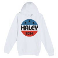 Vintage Nikki Haley For President 2024 Election Premium Pullover Hoodie