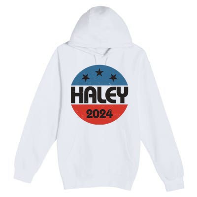 Vintage Nikki Haley For President 2024 Election Premium Pullover Hoodie