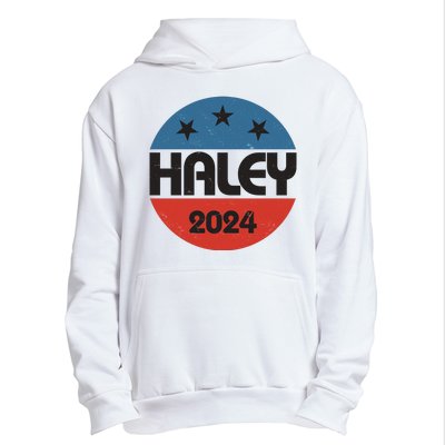 Vintage Nikki Haley For President 2024 Election Urban Pullover Hoodie