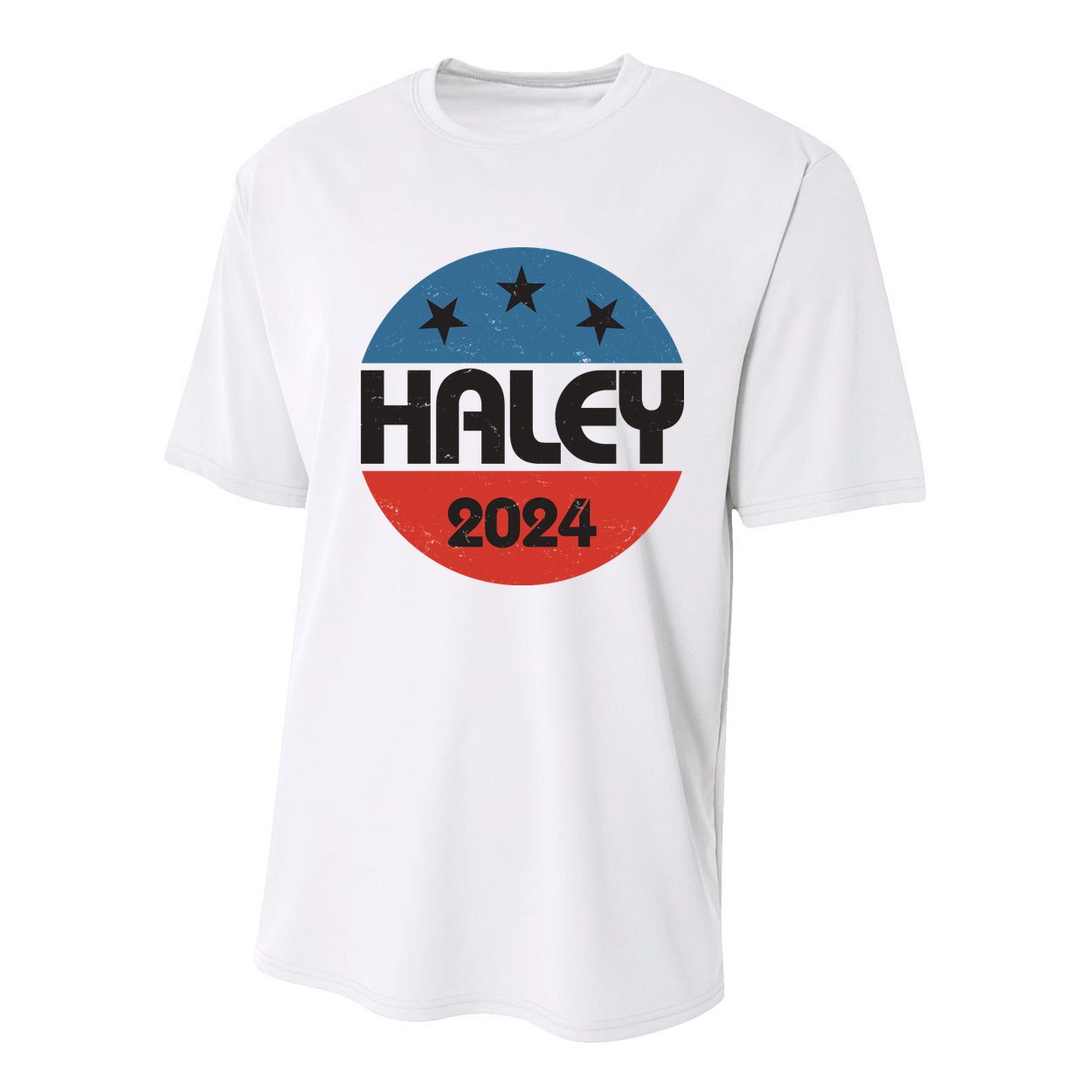 Vintage Nikki Haley For President 2024 Election Youth Performance Sprint T-Shirt