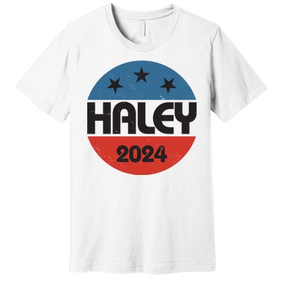 Vintage Nikki Haley For President 2024 Election Premium T-Shirt