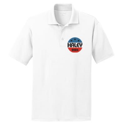 Vintage Nikki Haley For President 2024 Election PosiCharge RacerMesh Polo