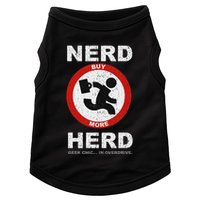 Vintage Nerd Herd Geek Chic In Overdrive Doggie Tank