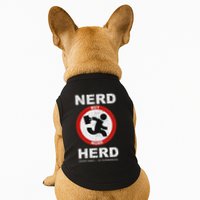 Vintage Nerd Herd Geek Chic In Overdrive Doggie Tank
