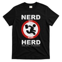 Vintage Nerd Herd Geek Chic In Overdrive T-Shirt