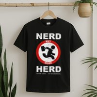 Vintage Nerd Herd Geek Chic In Overdrive T-Shirt