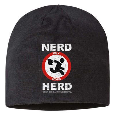 Vintage Nerd Herd Geek Chic In Overdrive Sustainable Beanie
