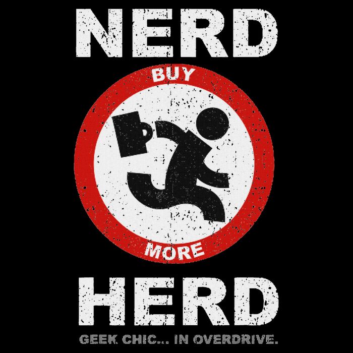 Vintage Nerd Herd Geek Chic In Overdrive 16 in Basic Backpack