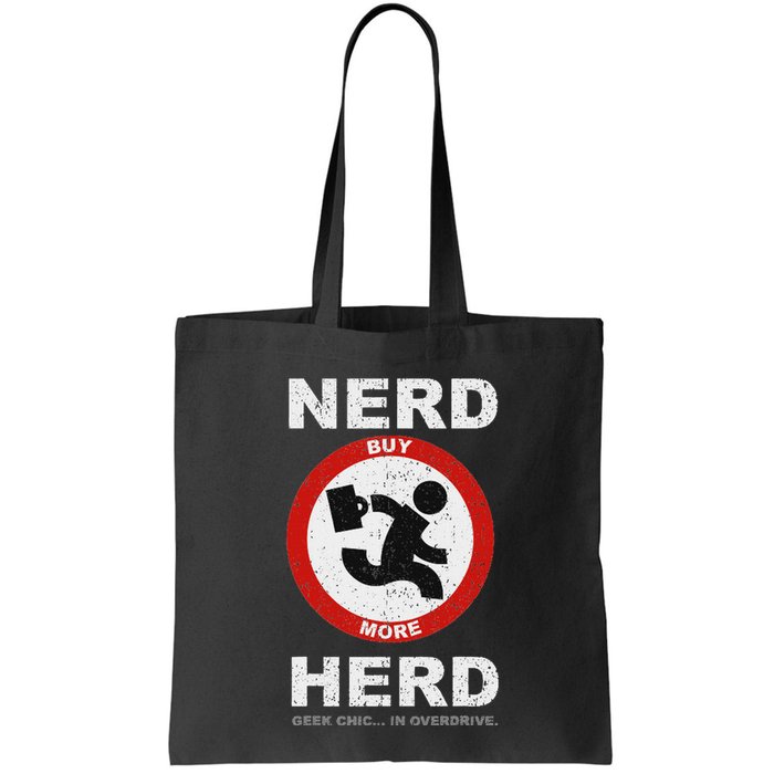 Vintage Nerd Herd Geek Chic In Overdrive Bag
