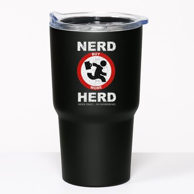 Vintage Nerd Herd Geek Chic In Overdrive Tumbler