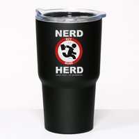Vintage Nerd Herd Geek Chic In Overdrive Tumbler