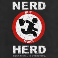 Vintage Nerd Herd Geek Chic In Overdrive Tumbler