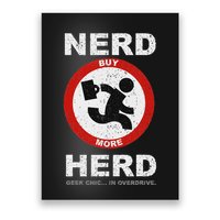 Vintage Nerd Herd Geek Chic In Overdrive Poster