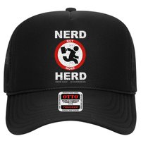 Vintage Nerd Herd Geek Chic In Overdrive Trucker Hat