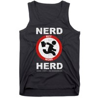 Vintage Nerd Herd Geek Chic In Overdrive Tank Top