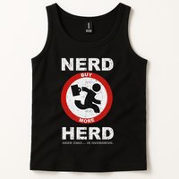 Vintage Nerd Herd Geek Chic In Overdrive Tank Top
