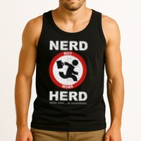 Vintage Nerd Herd Geek Chic In Overdrive Tank Top