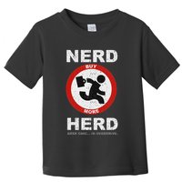 Vintage Nerd Herd Geek Chic In Overdrive Toddler T-Shirt