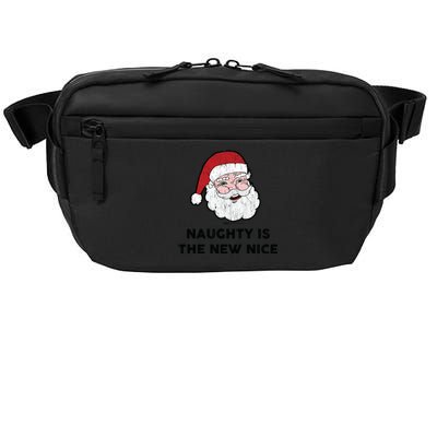 Vintage Naughty Is The New Nice Santa Christmas Design Gift Crossbody Pack