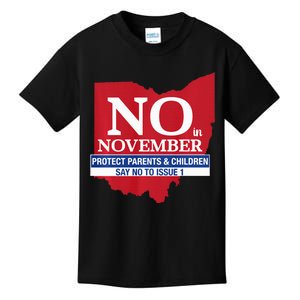 Vote NO in November Kids T-Shirt