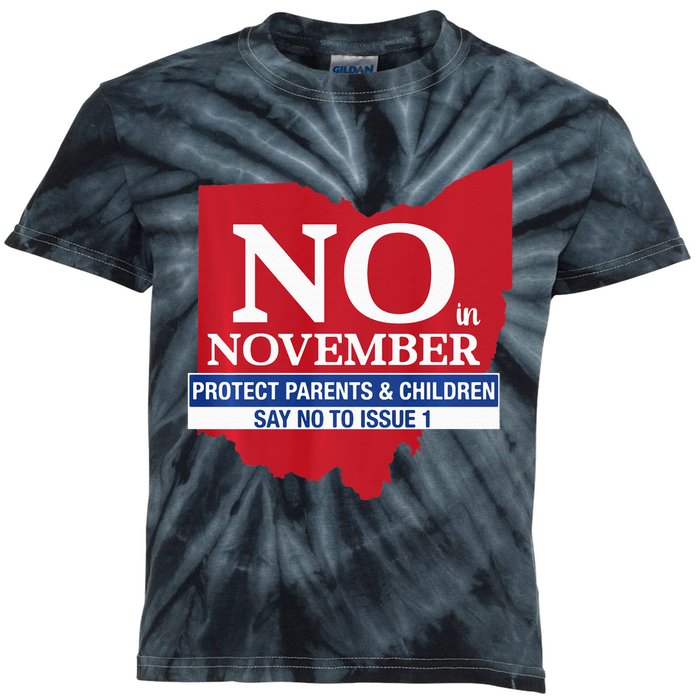 Vote NO in November Kids Tie-Dye T-Shirt