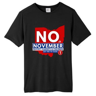 Vote NO In November Tall Fusion ChromaSoft Performance T-Shirt