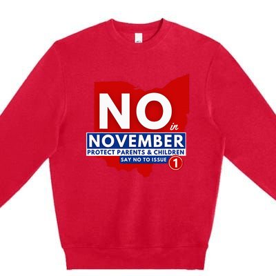 Vote NO In November Premium Crewneck Sweatshirt