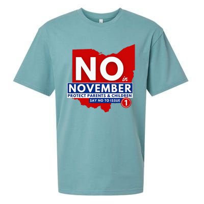 Vote NO In November Sueded Cloud Jersey T-Shirt